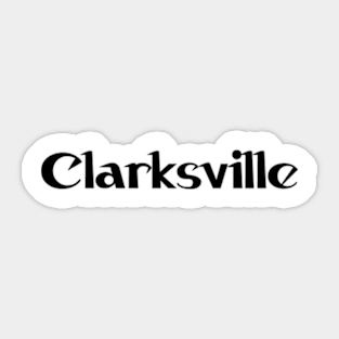 Clarksville Cam Sticker